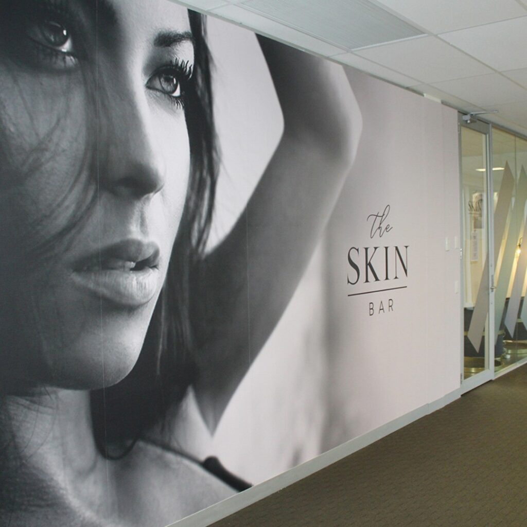 Skin bar hallway